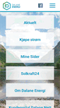 Mobile Screenshot of dalane-energi.no